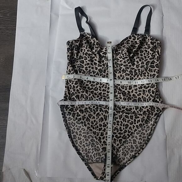BodySlimmers by Nancy Ganz Leopard Shapewear No Size Animal Print Dopamine Print - Picture 9 of 13